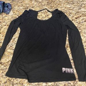 Black Pink long sleeve T